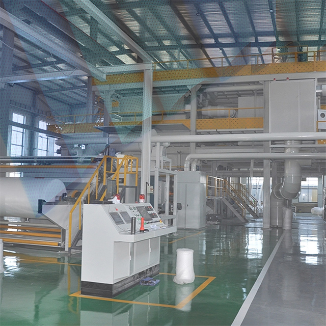 AL- 2400 mm SMS PP Meltblown-Gewebeherstellungs-Produktionslinie Vliesfiltermaschine